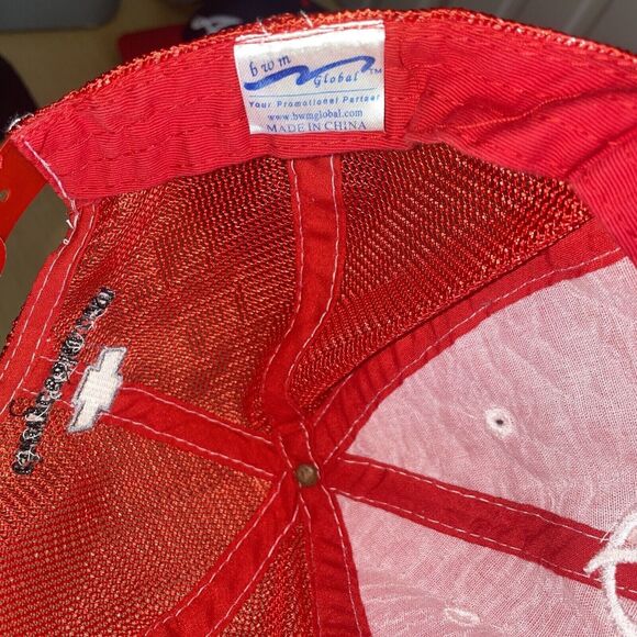 Philadelphia Phillies Baseball Trucker‎ Snap Back Nylon Web Back Chevrolet Promo - Picture 4 of 5